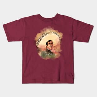 Vicente Fernandez Artwork Kids T-Shirt